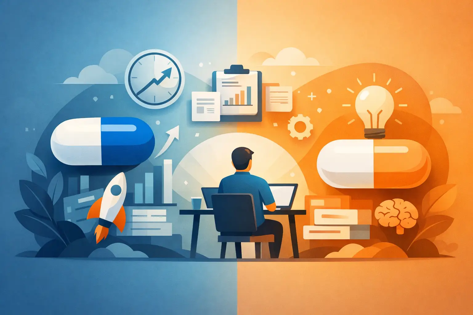 Modafinil or Armodafinil Productivity?