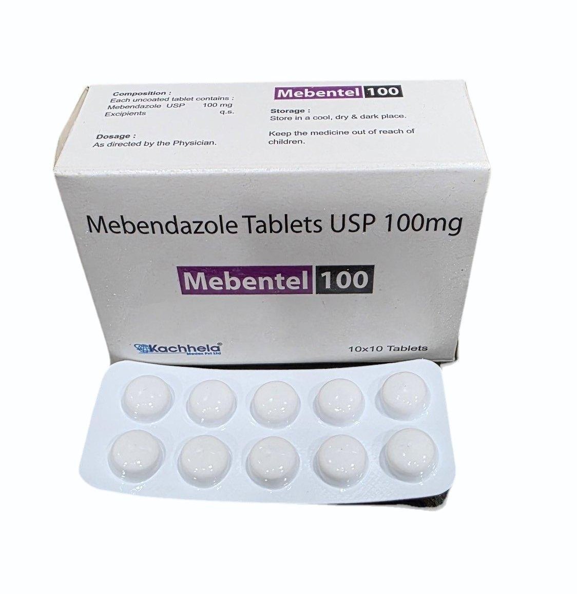 Mebental (Mebendazole) 100mg